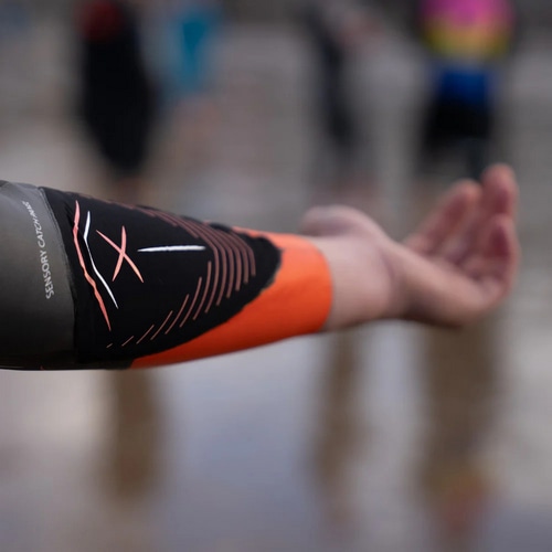 ZONE3 ( ゾーンスリー ) ウェットスーツ WOMEN’S VANQUISH-X WETSUIT ( ウィメンズ ヴァンキッシュ-エックス ウェットスーツ ) ブラック/コーラル XS レディース