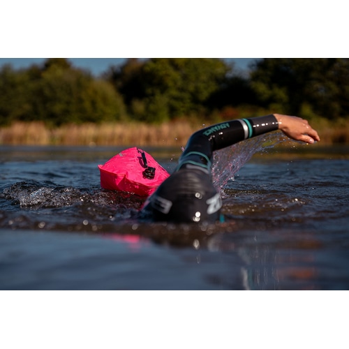 ZONE3 ( ][X[ ) EFAȆ RECYCLED SWIM SAFETY BUOY/DRY BAG ( TCN XC Z[teB[ uC/hCobO ) sN 28L