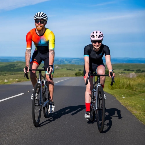 ZONE3 ( ][X[ ) gCX[c WOMENfS ACTIVATE+ SHORT SLEEVE TRISUIT ( EBY ANeBx[g+ V[gX[u gCX[c ) ubN/lI M fB[X