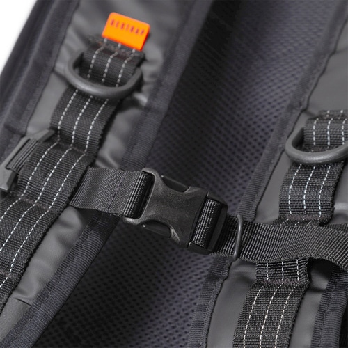 RESTRAP ( リストラップ ) バックパック ROLLTOP BACKPACK ( ロールトップバックパック ) ブラック 22L