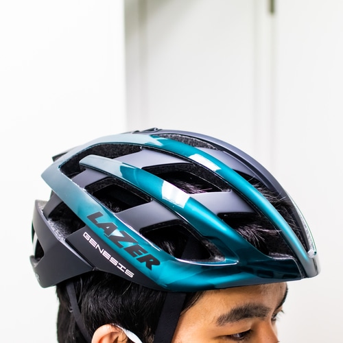 【期間限定！最安値挑戦】自転車LAZER ( レーザー ) ヘルメット GENESIS AF ( アジアンフィット ) ディープオーシャン M