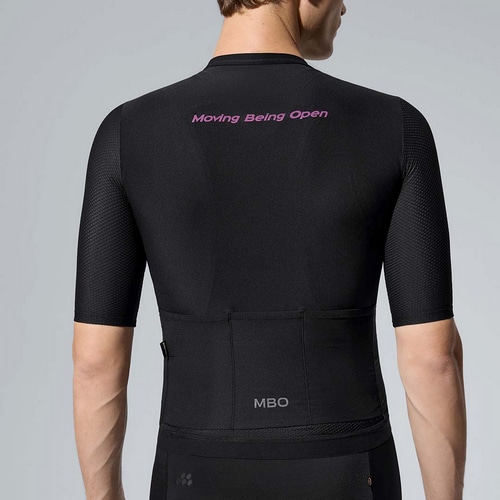 MBO ( �G���r�[�I�[ ) �����W���[�W C100 MEN'S SHORT SLEEVES JERSEY ( �����Y �V���[�g �X���[�u �W���[�W ) �u���b�N S