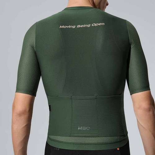 MBO ( エムビーオー ) 半袖ジャージ C100 MEN'S SHORT SLEEVES JERSEY ( メンズ ショート スリーブ ジャージ ) パインニードル S