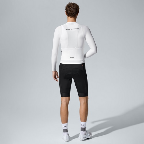 MBO ( �G���r�[�I�[ ) �����W���[�W C140 MEN'S LONG SLEEVES JERSEY ( �����Y �����O �X���[�u �W���[�W ) �X�m�[ �z���C�g S
