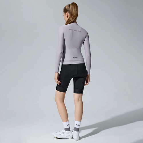 MBO ( �G���r�[�I�[ ) �����W���[�W C150 WOMEN'S LONG SLEEVES JERSEY ( �E�B�����Y �����O �X���[�u �W���[�W ) �_�X�L�[ ���x���_�[ XS ���f�B�[�X