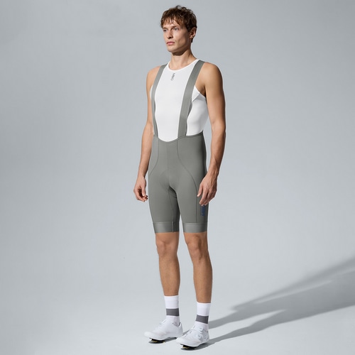 MBO ( �G���r�[�I�[ ) �r�u�V���[�c T100 MEN'S BIB SHORTS ( �����Y �r�u �V���[�c ) �X���[�L�[ �O���[ M