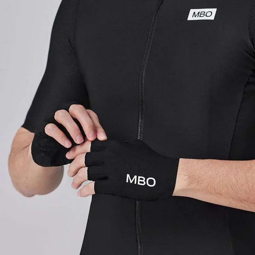MBO ( エムビーオー ) 指切りグローブ AG121 SHORT FINGERS GLOVES ( ショート フィンガー グローブ ) スチール ブルー S