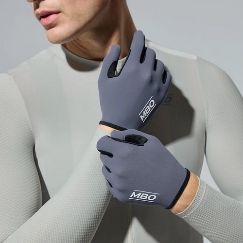 MBO ( �G���r�[�I�[ ) �w�t���E�t���t�B���K�[�O���[�u AG140 FULL FINGERS GLOVES ( �t�� �t�B���K�[ �O���[�u ) �X�`�[�� �u���[ L