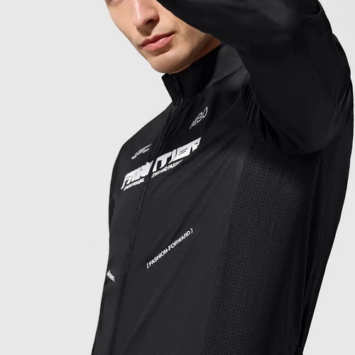 MBO ( �G���r�[�I�[ ) �E�B���h�W���P�b�g W348 LIGHTWEIGHT WIND JACKET ( ���C�g�E�F�C�g �E�B���h �W���P�b�g ) �u���b�N�i�C�g M