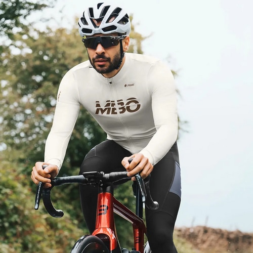 MBO ( �G���r�[�I�[ ) �����W���[�W C162 MEN'S LONG SLEEVE THERMAL JERSEY ( �����Y �����O�X���[�u �T�[�}���W���[�W ) ���[���z���C�g M