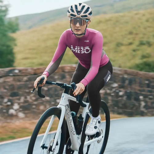 MBO ( �G���r�[�I�[ ) �����W���[�W C172 WOMEN'S LONG SLEEVE THERMAL JERSEY ( �E�B�����Y �����O�X���[�u �T�[�}���W���[�W ) ���Y�x���[�s���N S ���f�B�[�X