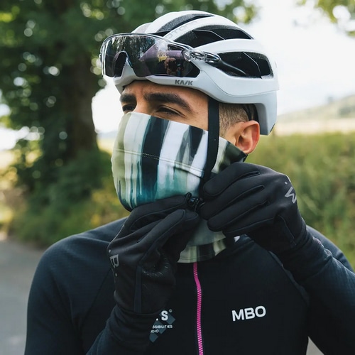 MBO ( �G���r�[�I�[ ) �l�b�N�E�F�A AH162 NECK WARMER ( �l�b�N�E�H�[�}�[ ) �f�U�[�g�u���E��