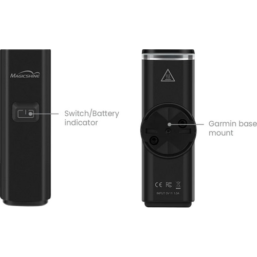 MAGICSHINE ( マジックシャイン ) フロントライト ALLTY 600 V2.0 BIKE LIGHT ( オルティー 600 V2.0 バイクライト ) ブラック