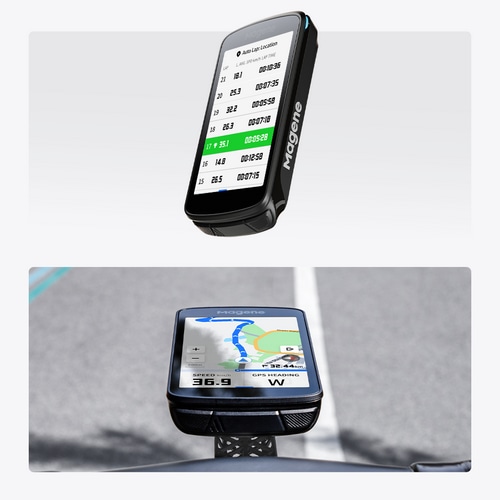 MAGENE ( マージーン ) サイクルコンピューター 本体 C706 スマートGPSバイクコンピュータ ブラック