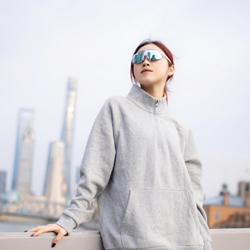 ALTALIST ( �A���^���X�g ) �T���O���X HAYATE R2 SMALL SIZE ( �n���e �A�[���c�[ �X���[�� �T�C�Y ) �O���b�V�[�z���C�g ( �u���[�O���[���~���[/VIV20���� )