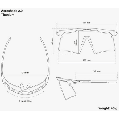 SCICON ( �V�[�R�� ) �T���O���X AEROSHADE 2.0 TITANIUM ( �G�A���V�F�[�h 2.0 �`�^�j�E�� ) �z���C�g���^���}�b�g(�}���`�~���[�u���[/�O���[��+�s���N)
