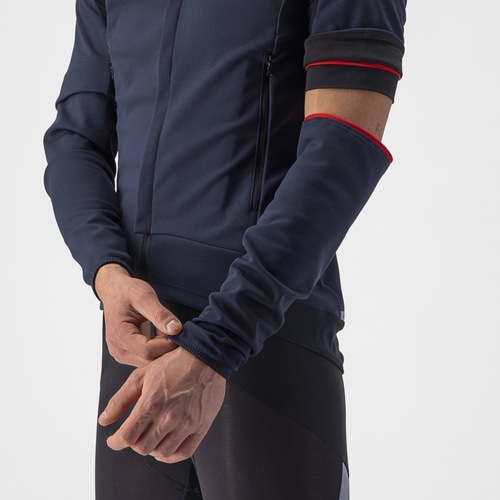 CASTELLI ( �J�X�e�� ) �W���P�b�g PERFETTO ROS2 CONVERTIBLE JACKET 414�T�r���u���[/�V���o�[�O���[ M