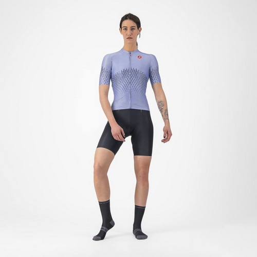 CASTELLI ( カステリ ) 半袖ジャージ AERO PRO W JERSEY ( エアロ プロ ウィメンズ ジャージー ) 534 バイオレット ミスト S レディース