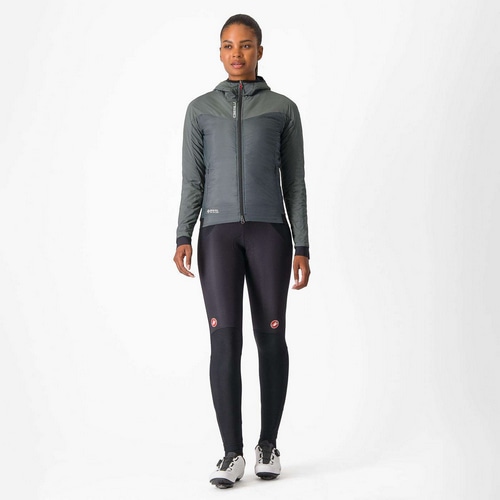 CASTELLI ( カステリ ) ジャケット FLY THERMAL W JACKET ( フライ サーマル ウィメンズ ジャケット ) 048 アーバン グレー XS