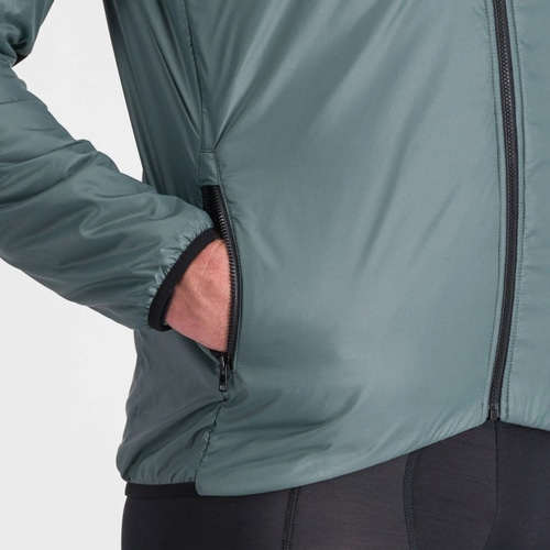 SPORTFUL ( �X�|���g�t�� ) �W���P�b�g SUPERGIARA PUFFY LONG SLEEVE ( �X�[�p�[�W�A�� �p�t�B�[ �����O�X���[�u ) 3000 �V�����u �O���[�� M