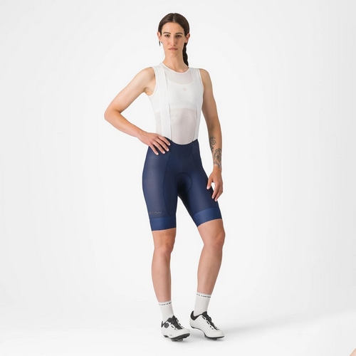 CASTELLI ( カステリ ) ビブショーツ A/C W BIBSHORT ( A/C ウィメンズ ビブショーツ ) ベルジャンブルー S レディース