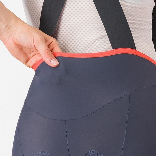 CASTELLI ( カステリ ) ビブショーツ PRIMA 2 DT BIBSHORT ( プリマ 2 ドロップテール ビブショーツ ) トワイライトブルー/ハイビスカス M レディース