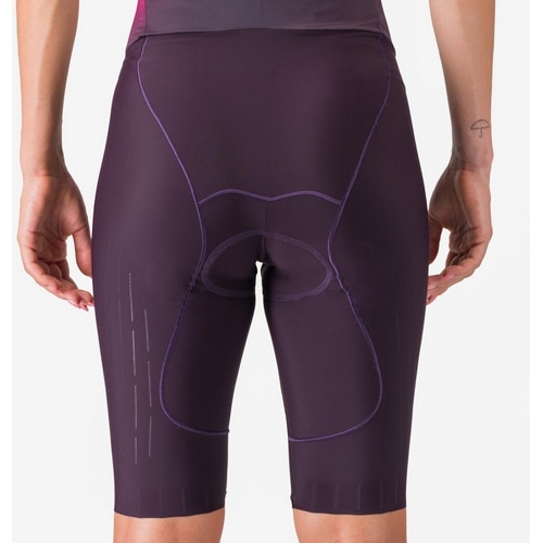 CASTELLI ( カステリ ) トライスーツ FREE SANREMO 3 W SUIT SLEEVELESS ( フリー サンレモ 3 ウィメンズ スーツ スリーブレス ) ダークナイトシェイド/ビビッドオレンジ S レディース