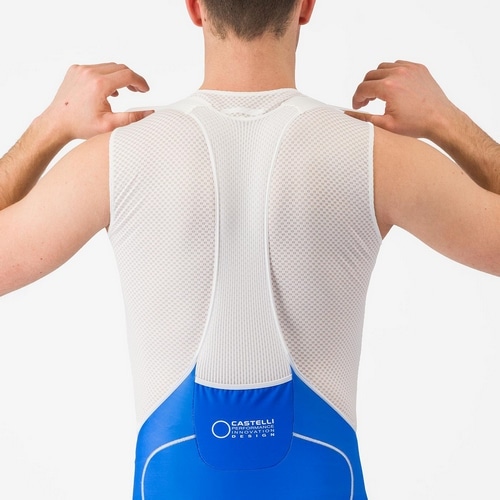 CASTELLI ( �J�X�e�� ) �r�u�V���[�c FREE AERO RACE S KIT BIBSHORT ( �t���[ �G�A�� ���[�X S �L�b�g �r�u�V���[�c ) �A�Y�[���C�^���A/�V���o�[�O���[ M