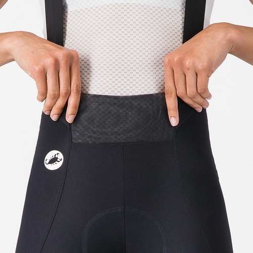 CASTELLI ( �J�X�e�� ) �r�u�V���[�c ESPRESSO 2 W DT BIBSHORT ( �G�X�v���b�\ 2 �E�B�����Y �h���b�v�e�[�� �r�u�V���[�c ) �u���b�N XS ���f�B�[�X