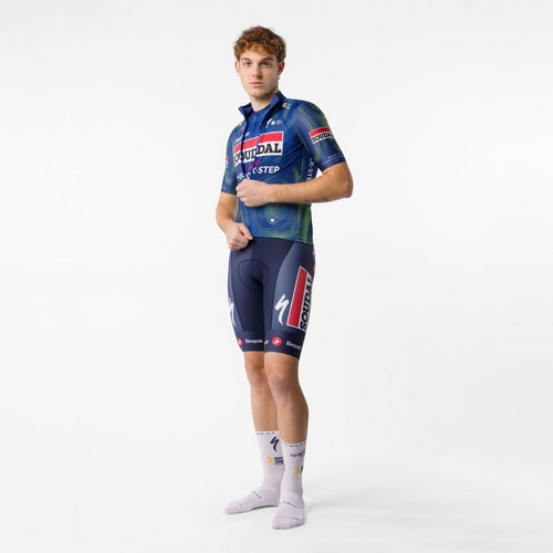 CASTELLI ( �J�X�e�� ) �x�X�g�E�W�� PRO WIND VEST ( �v�� �E�B���h �x�X�g ) �u���[/�G���N�g���b�N���C�� XS