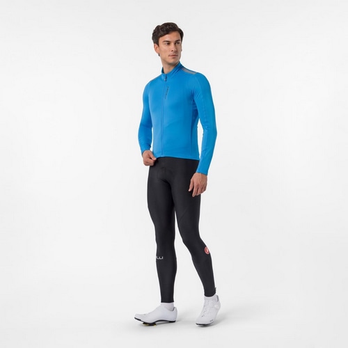 CASTELLI ( カステリ ) 長袖ジャージ PURO 4.1 JERSEY ( プーロ 4.1 ジャージ ) ブルーサーキット M