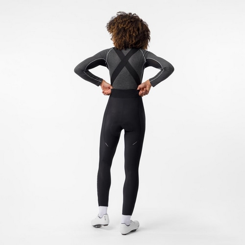 CASTELLI ( カステリ ) ビブタイツ ESPRESSO 2 W DT BIBTIGHT ( エスプレッソ 2 ウィメンズ ドロップテール ビブタイツ ) ブラック S レディース