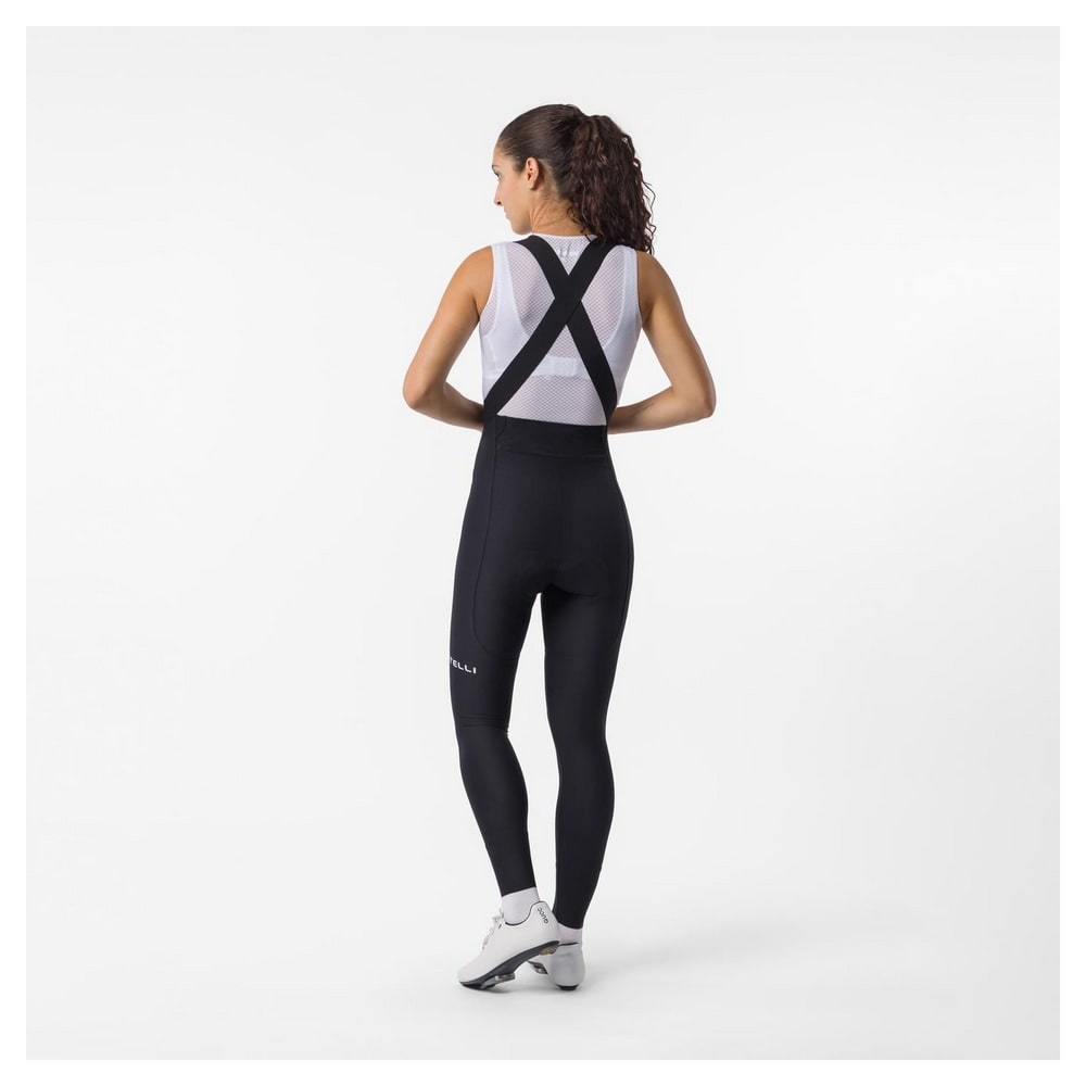 CASTELLI ( カステリ ) ビブタイツ ESPRESSO W DT TRNSTN BIBTIGHT ( エスプレッソ W DT トランジション ビブタイツ ) ブラック S レディース