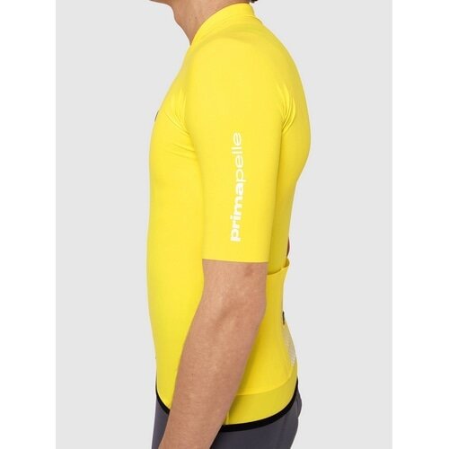 PISSEI ( ピセイ ) 半袖ジャージ PRIMA PELLE SHORT SLEEVE JERSEY ( プリマペーレ ショートスリーブジャージ ) イエロー M