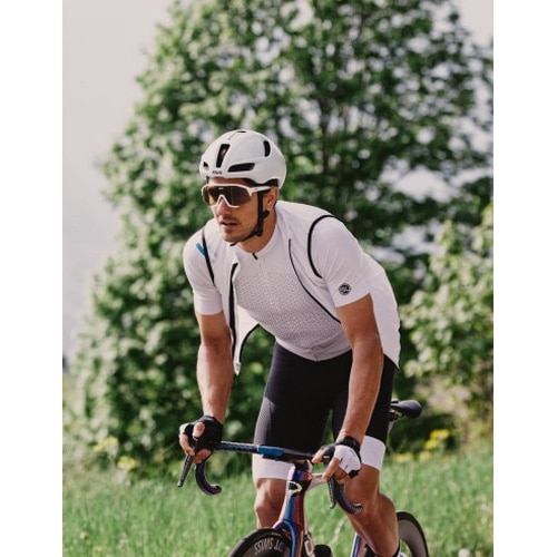 BICYCLELINE ( バイシクルライン ) ベスト・ジレ STELVIO WINDPROOF VEST ( ステルビオ ウィンドプルーフベスト ) ホワイト S