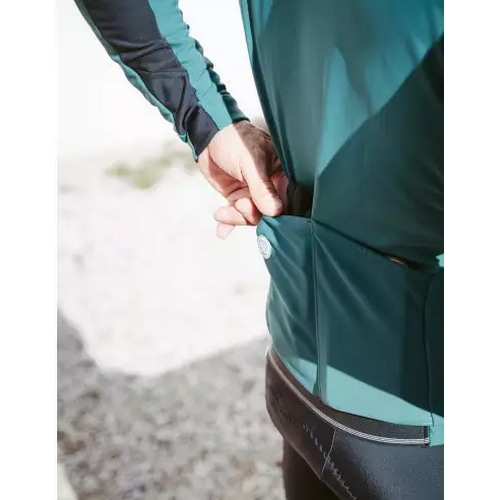 BICYCLELINE ( バイシクルライン ) ジャケット MEN'S CYCLING THERMAL JACKET NEBULA ( メンズ サイクリング サーマル ジャケット ネビュラ ) ダークグリーン M