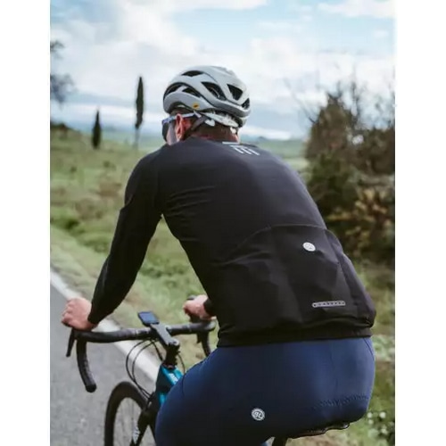 BICYCLELINE ( oCVNC ) W[W MEN'S WATER REPELLENT LONGSLEEVED JERSEY RAINGUARD PRO ( Y EH[^[؃g OX[uW[W CK[h v ) ubN L