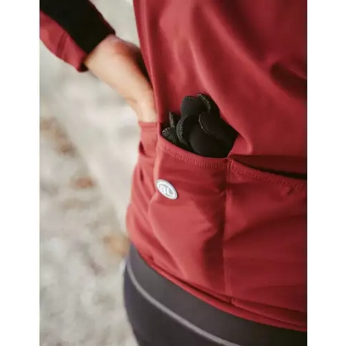 BICYCLELINE ( oCVNC ) WPbg WOMEN'S THERMAL CYCLING JACKET NEBULA ( EBY T[} TCNO WPbg lr ) p[vbh S fB[X