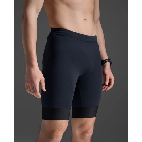 2XU ( ツータイムズユー ) トライアスロンウェア AERO TRI 9INCH SHORT ( エアロ トライ 9インチ ショーツ ) ミッドナイト/クールマッチャ XL