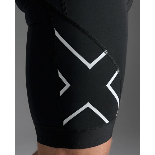 2XU ( ツータイムズユー ) トライスーツ CORE SLEEVED TRISUIT ( コア スリーブ トライスーツ ) ブラック/ホワイト M