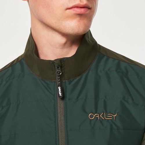 OAKLEY ( オークリー ) ベスト・ジレ ELEMENTS INSULATED VEST ( エレメンツ インスレイテッド ベスト ) ダークブラッシュ / ハンターグリーン M