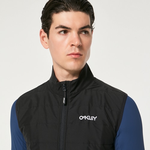 OAKLEY ( オークリー ) ベスト・ジレ ELEMENTS INSULATED VEST ( エレメンツ インスレイテッド ベスト )  ブラックアウト M