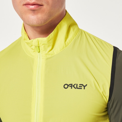 OAKLEY ( オークリー ) ベスト・ジレ ELEMENTS PACKABLE VEST II ( エレメンツ パッカブル ベスト ) サルファー S