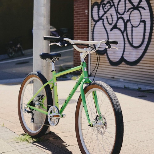 MARIN ( �}���� ) �N���X�o�C�N MUIRWOODS 26 ( �~���E�b�Y 26 ) 40���N�L�O���f�� �}�b�g �O���[��/�C�G���[ L/19 (�g���ڈ�185cm�O��)