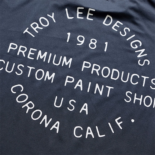 TROY LEE DESIGNS ( トロイリー デザインズ ) 長袖ジャージ RUCKUS LS RIDE TEE ( ラッカス ロングスリーブライドT ) プレスド カーボン S