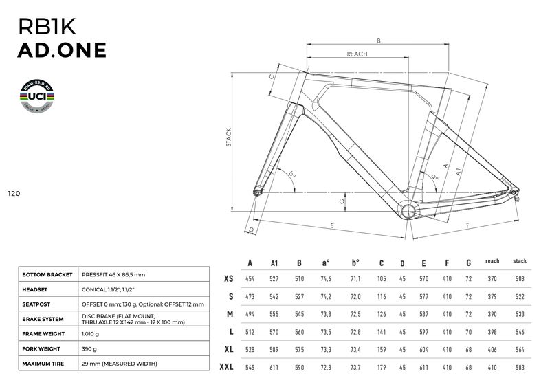 CIPOLLINI ( チポッリーニ ) ロードフレーム RB1K AD.ONE フレームセット単品 アンスラサイト / カーボン / ライム XS