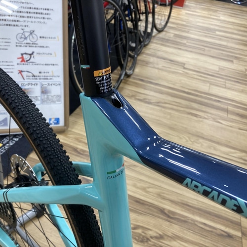 BIANCHI ( rAL ) Ox[h ARCADEX GRX600 ( AJfbNX GRX600 ) CELESTE CK16 / BLUE NOTE GLOSSY ( `FXe / u[ ) ND (gڈ180cmO)