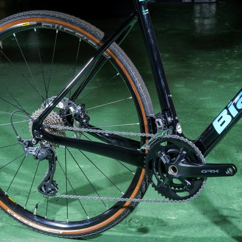 BIANCHI ( ビアンキ ) シクロクロスフレーム ZOLDER PRO ( ゾルダー プロ ) ブラック / パープル レインボー 52 (身長目安170cm前後) ※訳アリ特価