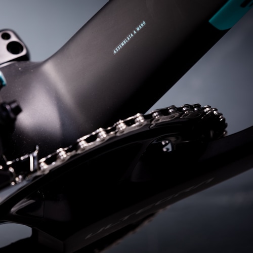 BIANCHI ( ビアンキ ) ロードフレーム SPECIALISSIMA PRO ( スペシャリッシマ プロ ) フレームセット MV カーボン / グラファイト イリディセント / ブラック 53 (身長目安170cm前後)