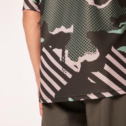 OAKLEY ( I[N[ ) W[W RIDE FREE SS JERSEY ( Ch t[ V[gX[u W[W ) O[ XgCv/Obv J M